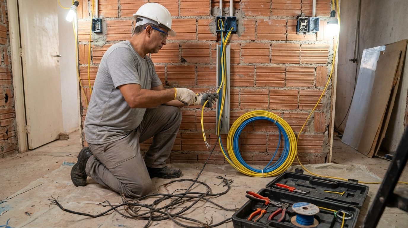 Adequação de Fiação em Salvador‑BA
