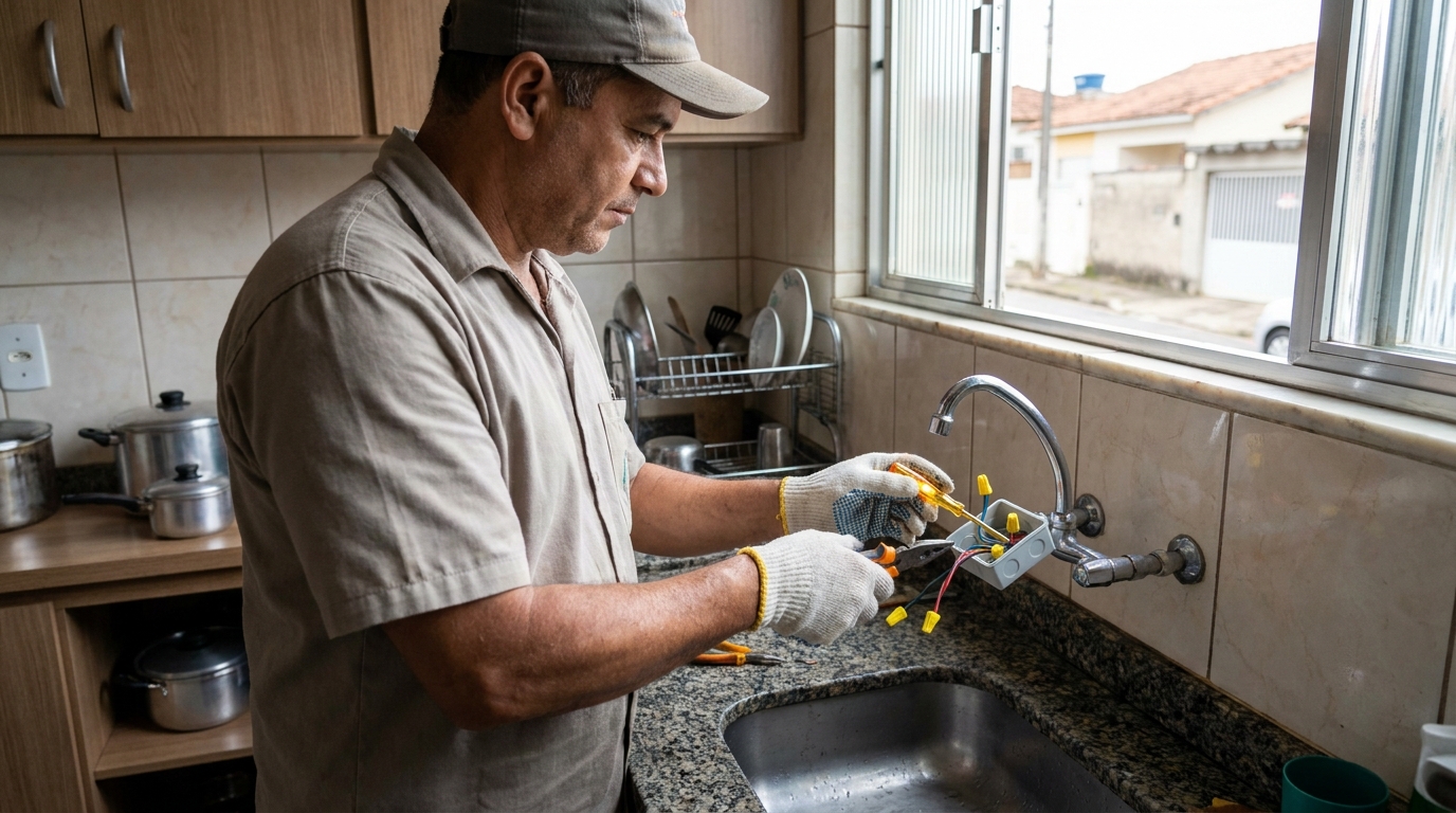 Adequação de Ponto Elétrico em Salvador‑BA