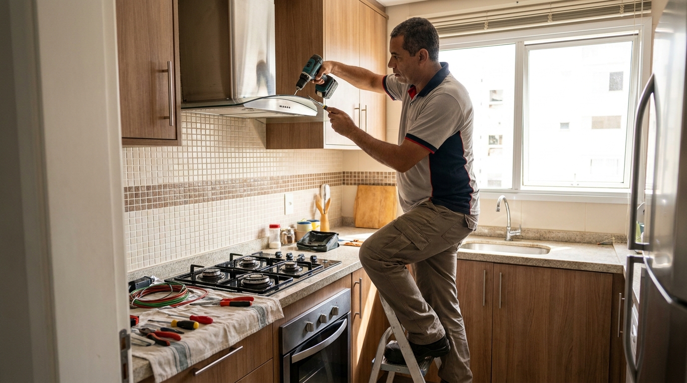 Instalação de Exaustor em Salvador‑BA