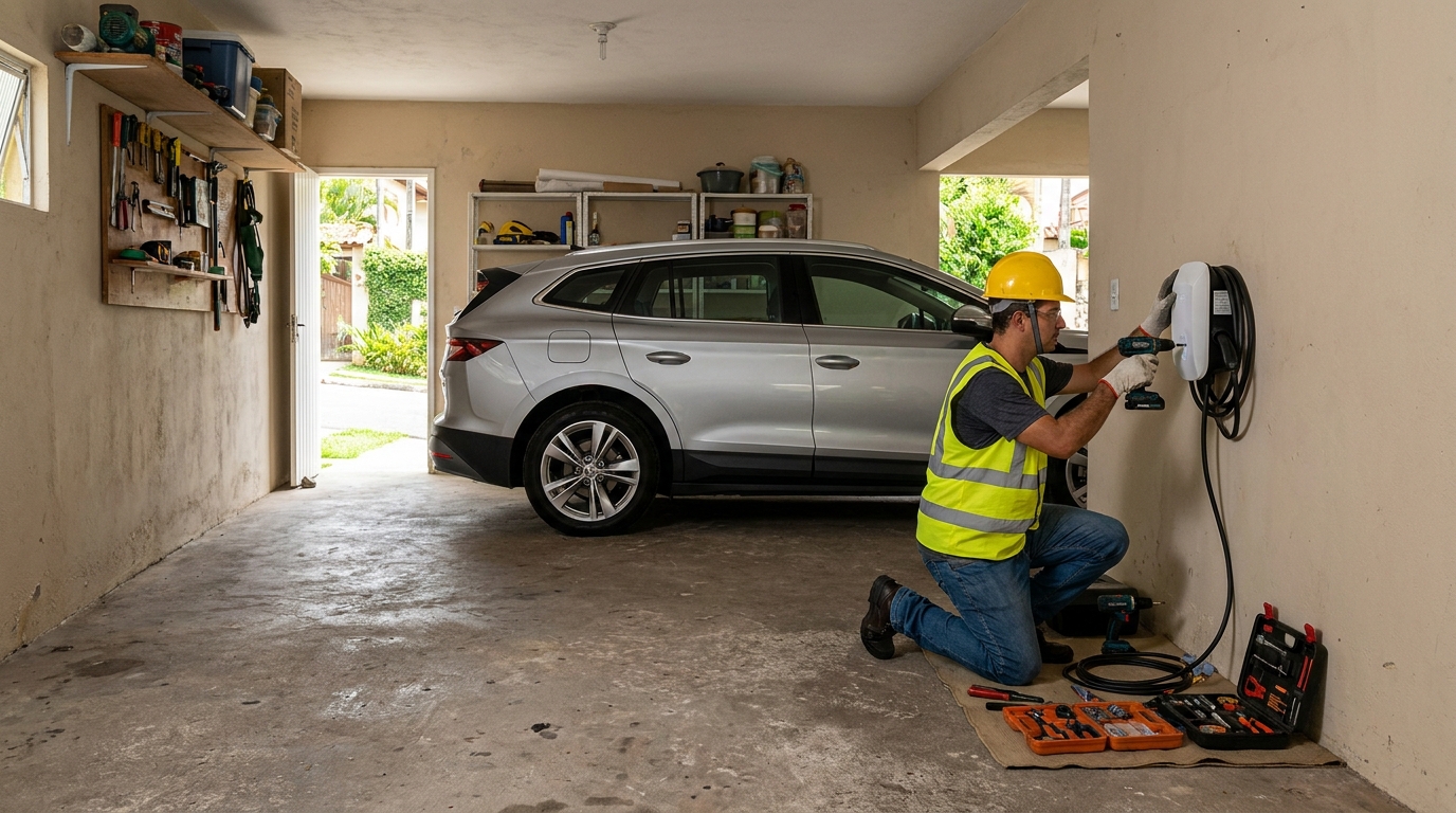 Instalação em Garagem ou Condomínio em Salvador‑BA
