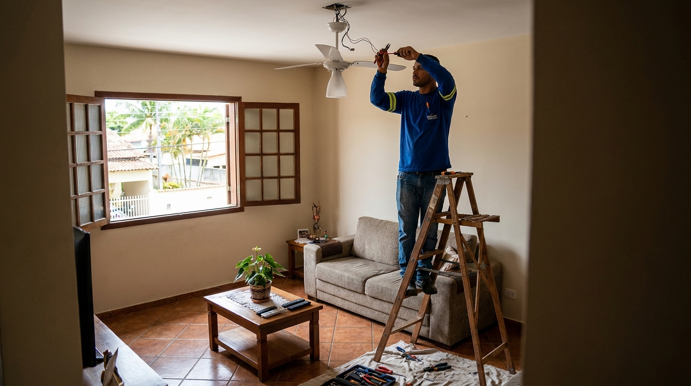 Reforço de Suporte no Teto em Salvador‑BA