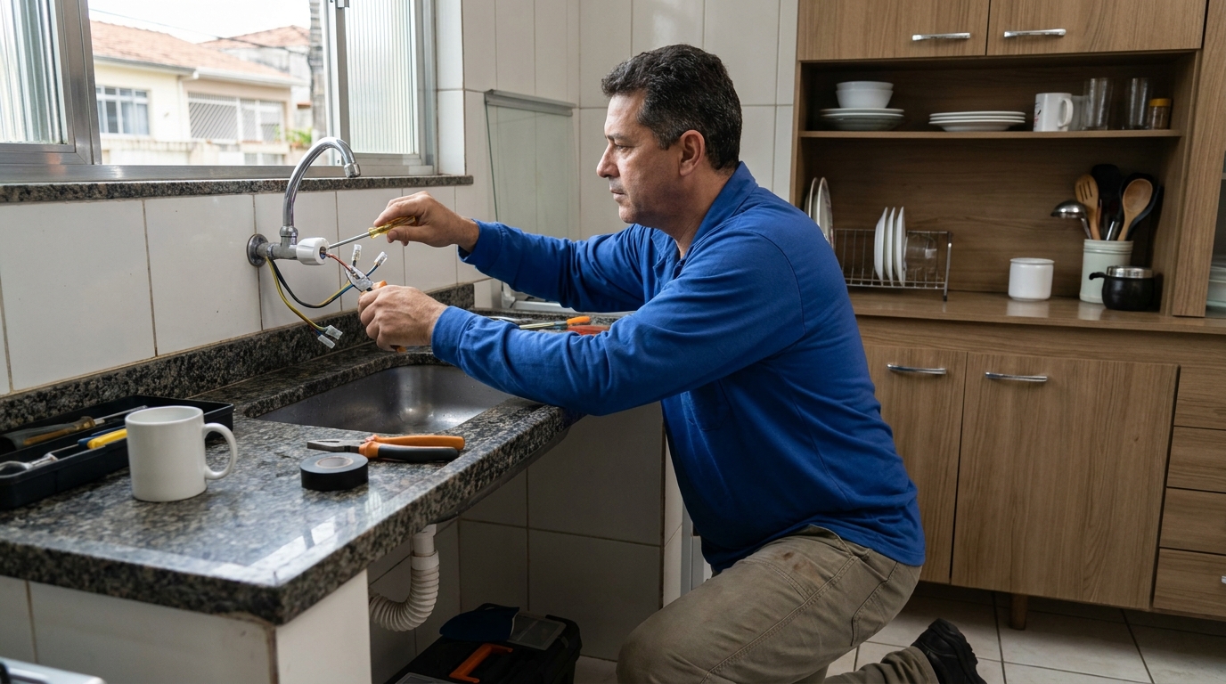 Reparo em Torneira Elétrica em Salvador‑BA