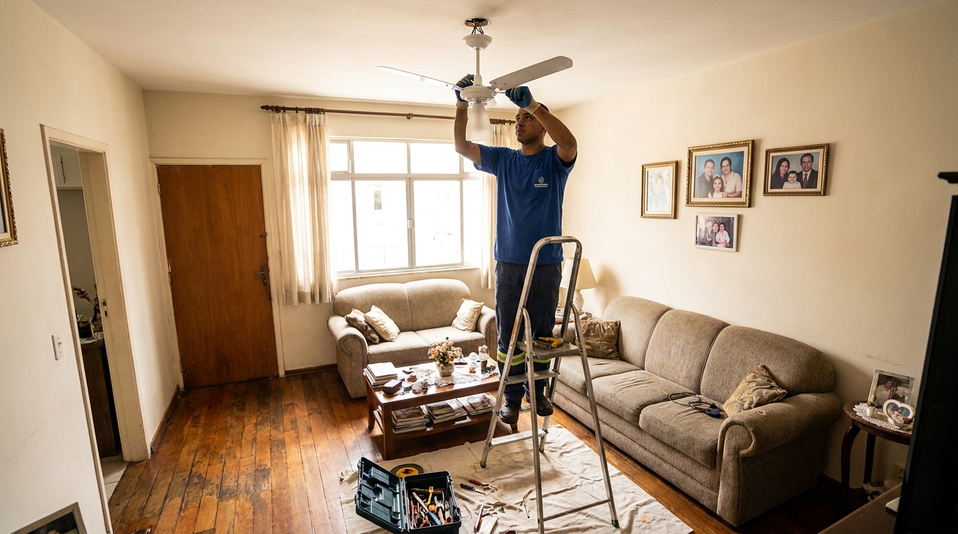 Substituição de Ventilador em Salvador‑BA