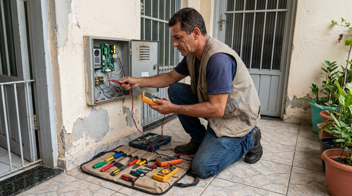Troca de Fiação de Interfone em Salvador‑BA
